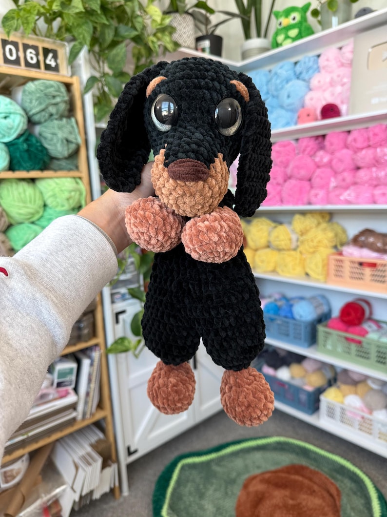 Crochet Dog Snuggler Pattern 4-in-1 Bundle Dachshund Pug German ...