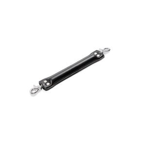 Handmade Premium Leather Spreader Bar – Optional loops – 12 Leather Colors&6 Hardware Colors – NickelFree plated Hardware–Aluminium Base 11&quot;
