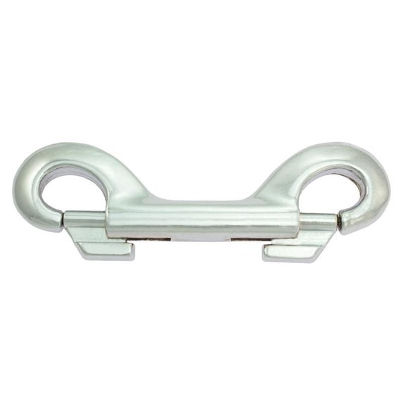 Heavy Duty Double Ended Trigger Snap Hook 88 Mm3.46 Inches Zink Die Cast,  Chrome Plated,mature 
