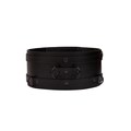 Handmade Black Leather GARTER BELT Sub Plus Size Kit (792 color variations, nickel-free hardware, One Price for all sizes)