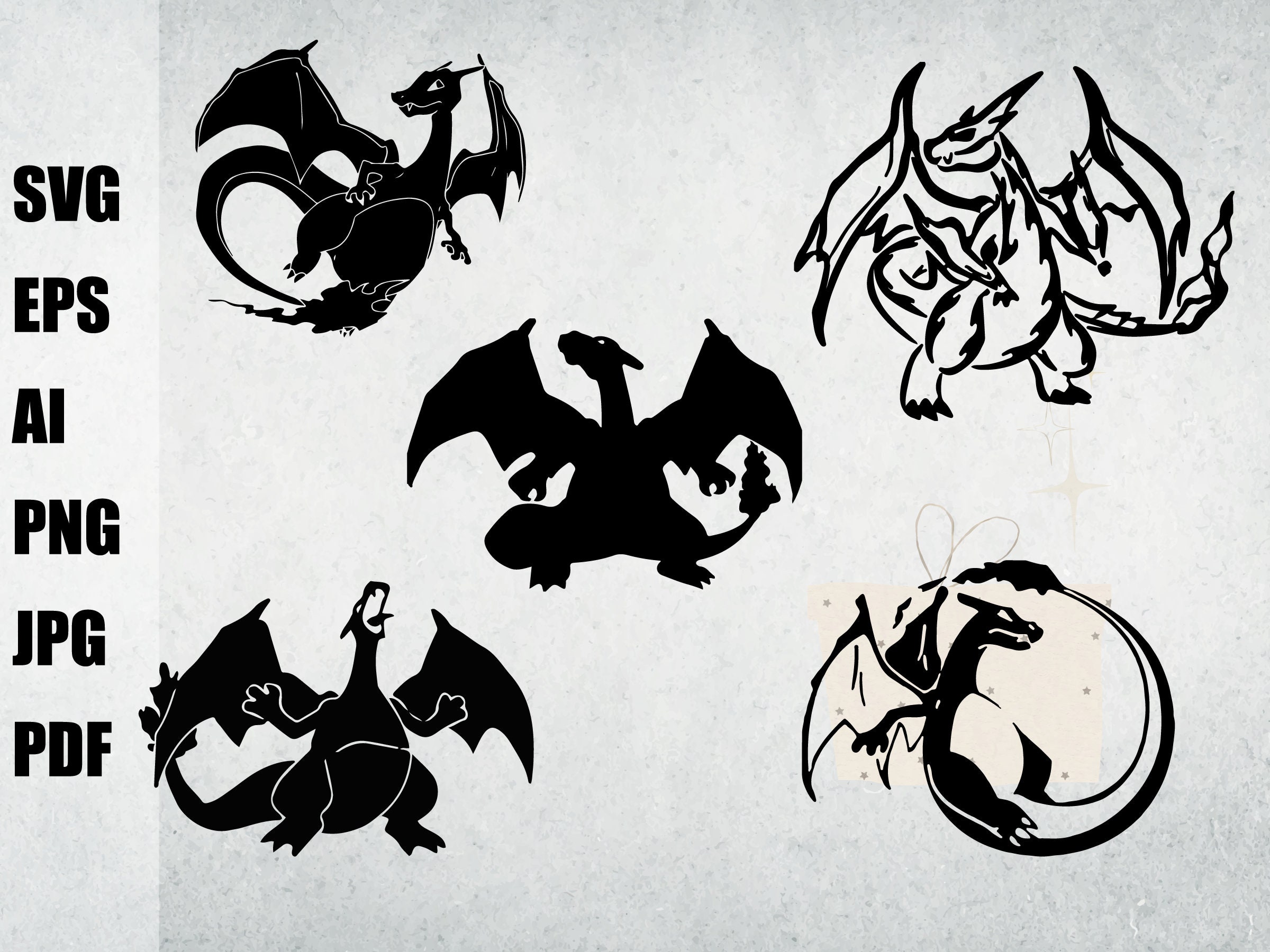 Download Charizard Pokemon pokemon svg Charizard svg svg for | Etsy