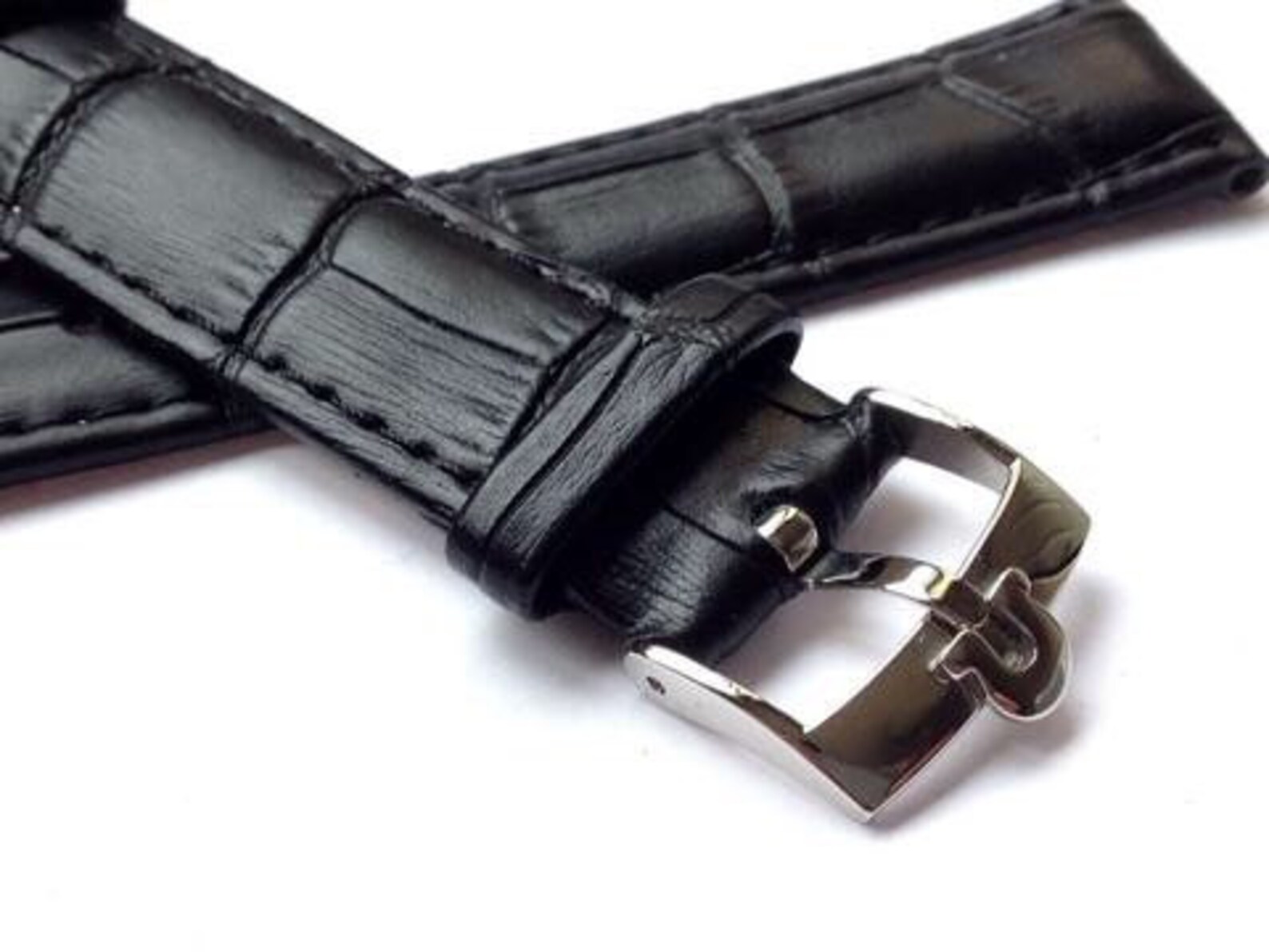 18mm OMEGA leather Gents Watch Strap in 2Colours brown /black Etsy