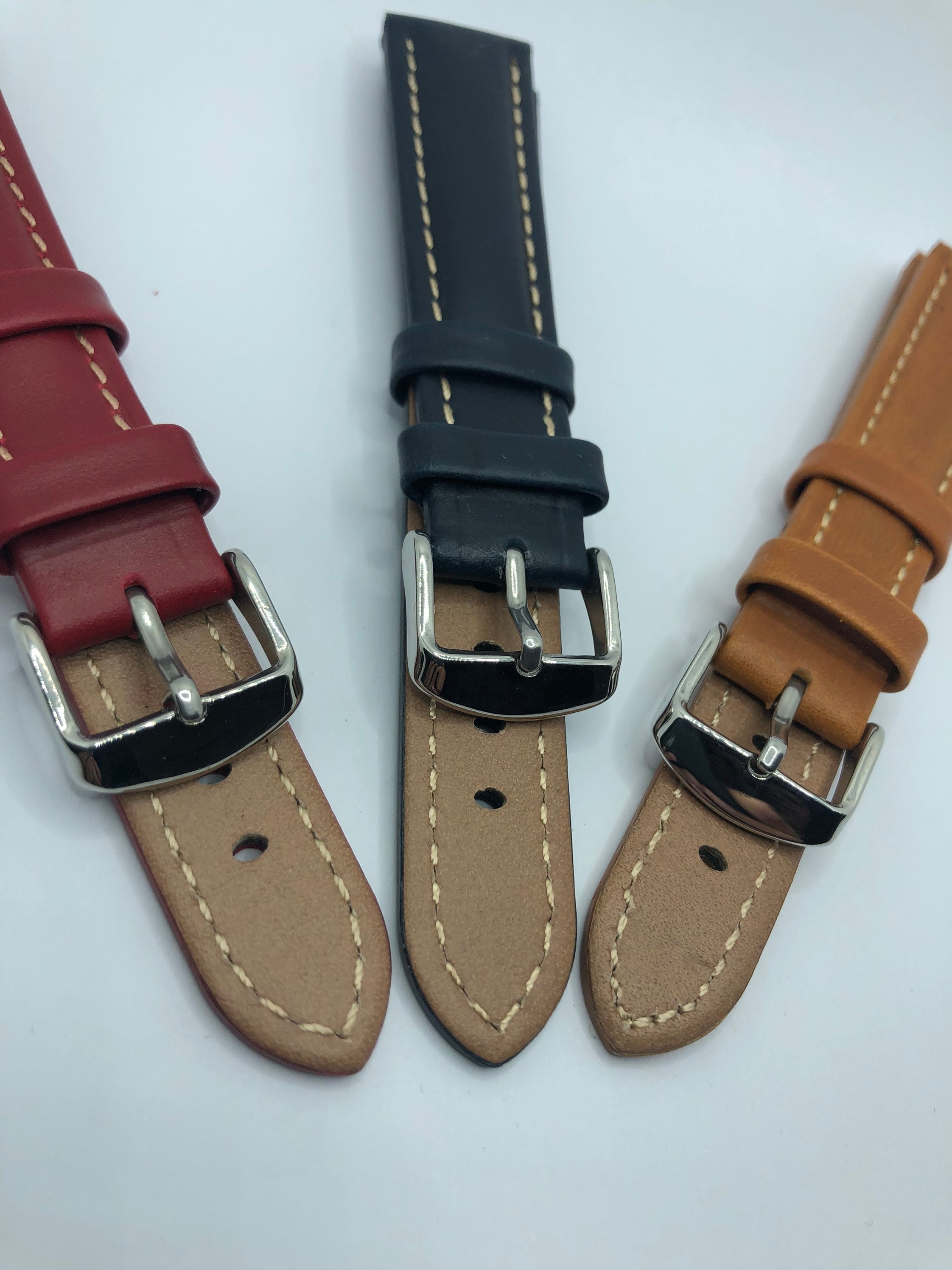 Leather bracelet strap 18mm/20mm/22mm leather strap with Etsy