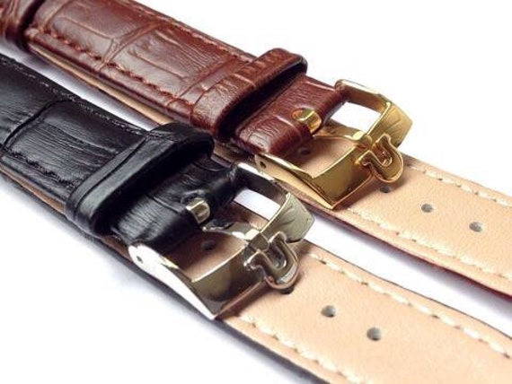 OM308/OMEGA 18mm Leather Gents Watch 