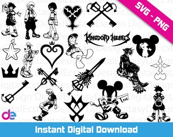 pics Kingdom Hearts Heartless Svg kingdom hearts svg etsy