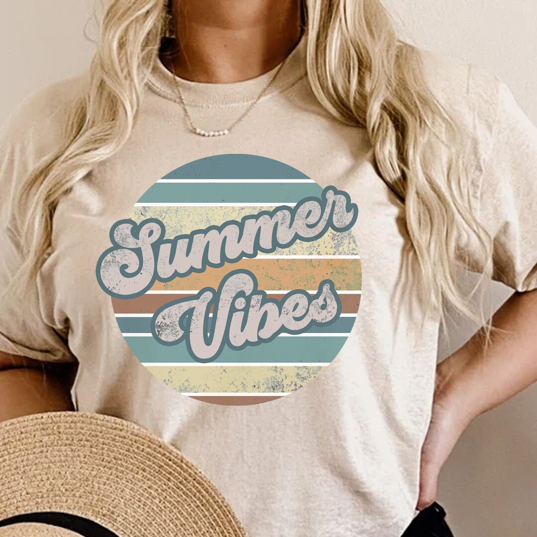 Summer Vibes PNG Summer 2022 PNG Retro Vintage Summer PNG - Etsy