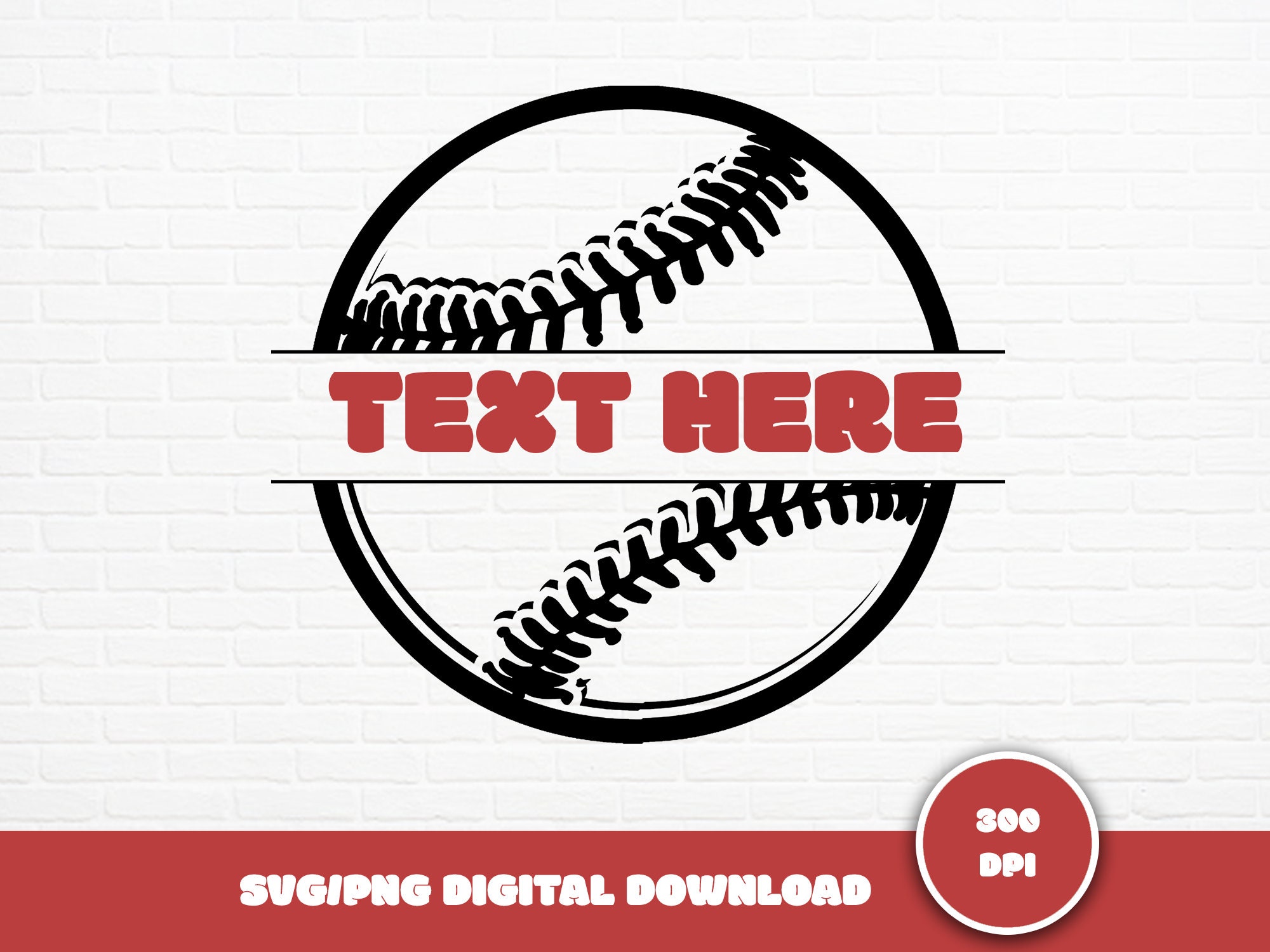 Baseball Monogram SVG: Sports Clipart Bundle (digital Download) - Etsy