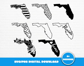 Florida State SVG Bundle: Vacation & Patriotic Designs (Digital Download)