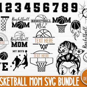Basketball Mom SVG Bundle, Basketball SVG, Basketball Shirt SVG, Sports Svg, Basketball Mom Png, Basketball Clipart, Basketball Png