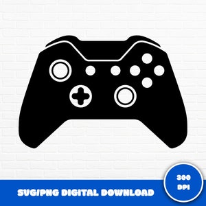Controller di gioco SVG, Controller di videogiochi SVG, Giocatore SVG, File tagliati in formato Svg, Videogioco Svg, Joystick Svg, Download istantaneo