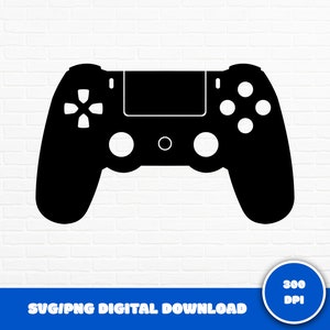 Controller di gioco SVG, Controller di videogiochi SVG, Giocatore SVG, File tagliati in formato Svg, Videogioco Svg, Joystick Svg, Download istantaneo