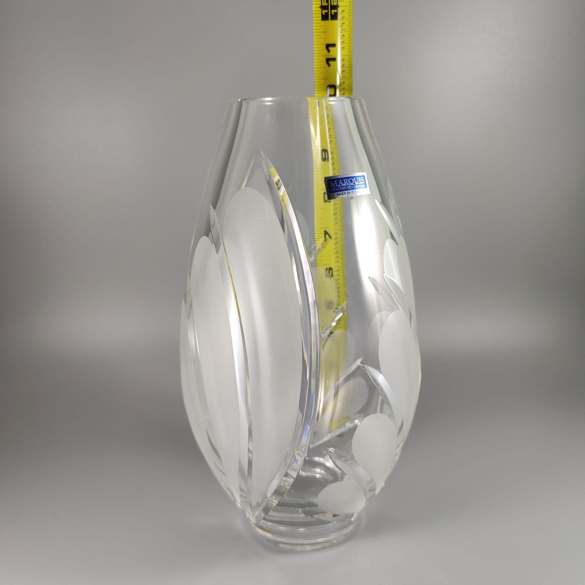 VTG Marquis by Waterford Lead Crystal Vase H10 Coventry Etsy