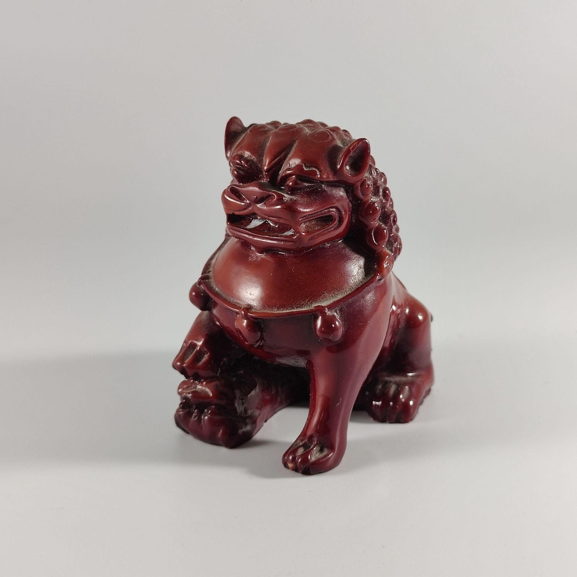 resin foo dogs
