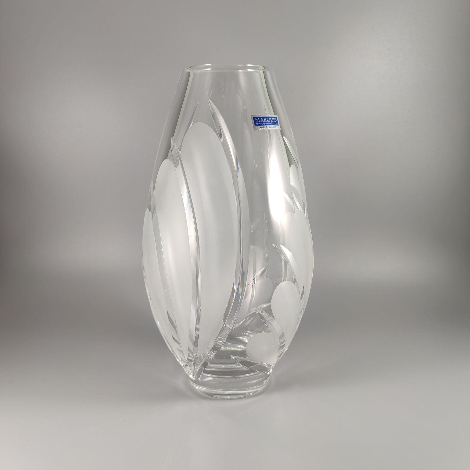 VTG Marquis by Waterford Lead Crystal Vase H10 Coventry Etsy