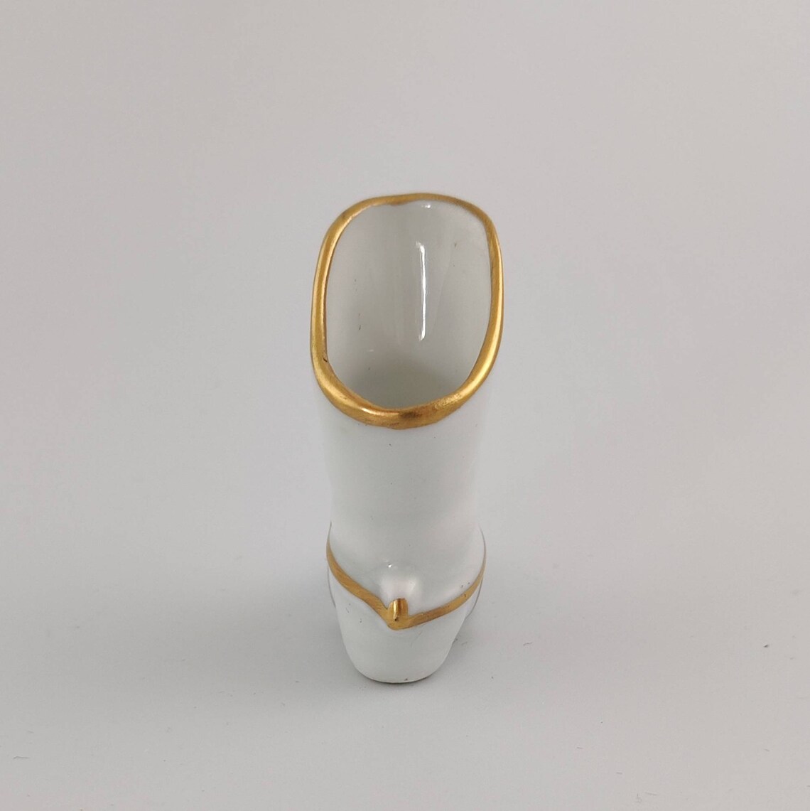 Vintage Limoges France Porcelain Shoe /Boot w HandPainted Etsy