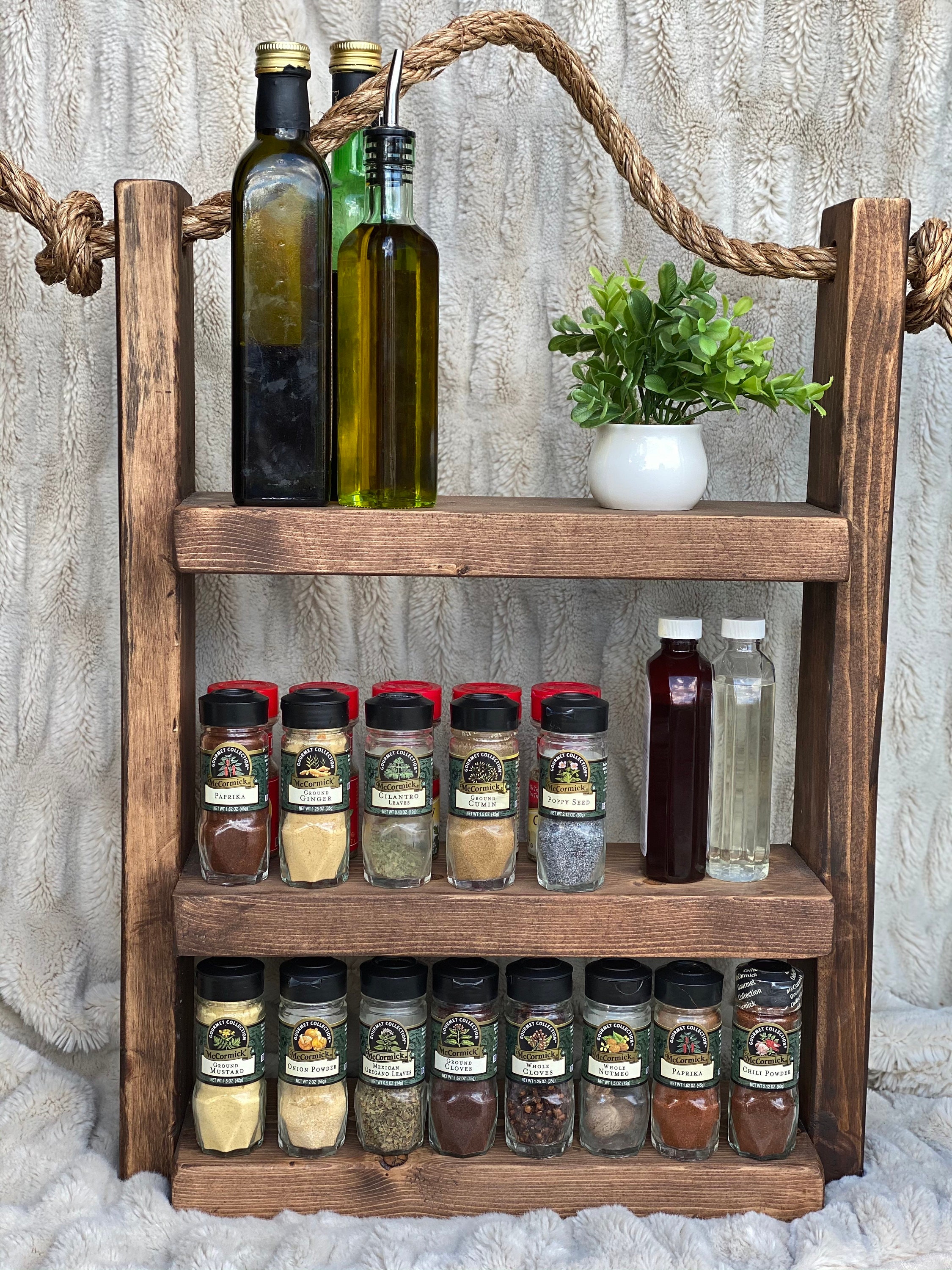 Hanging Ladder Shelf Etsy