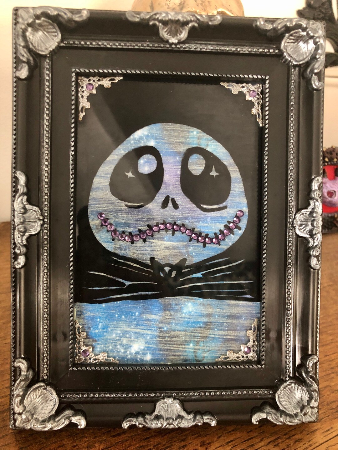 Jack Skellington Frame Nightmare Before Christmas Glow in Etsy