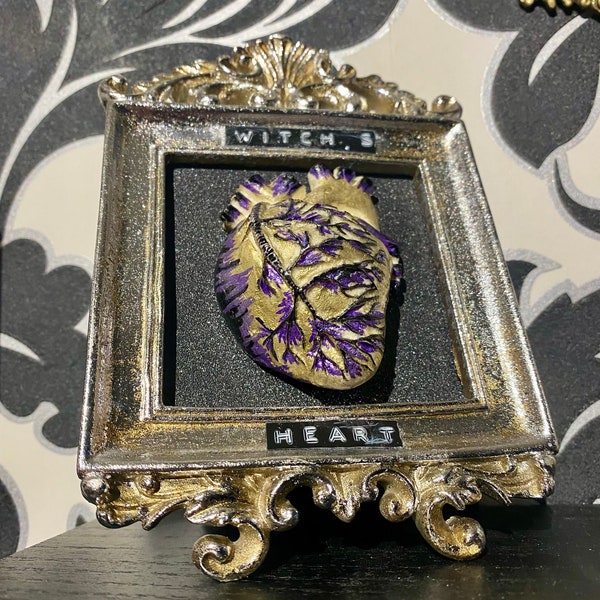 Witch Anatomical Heart Frame