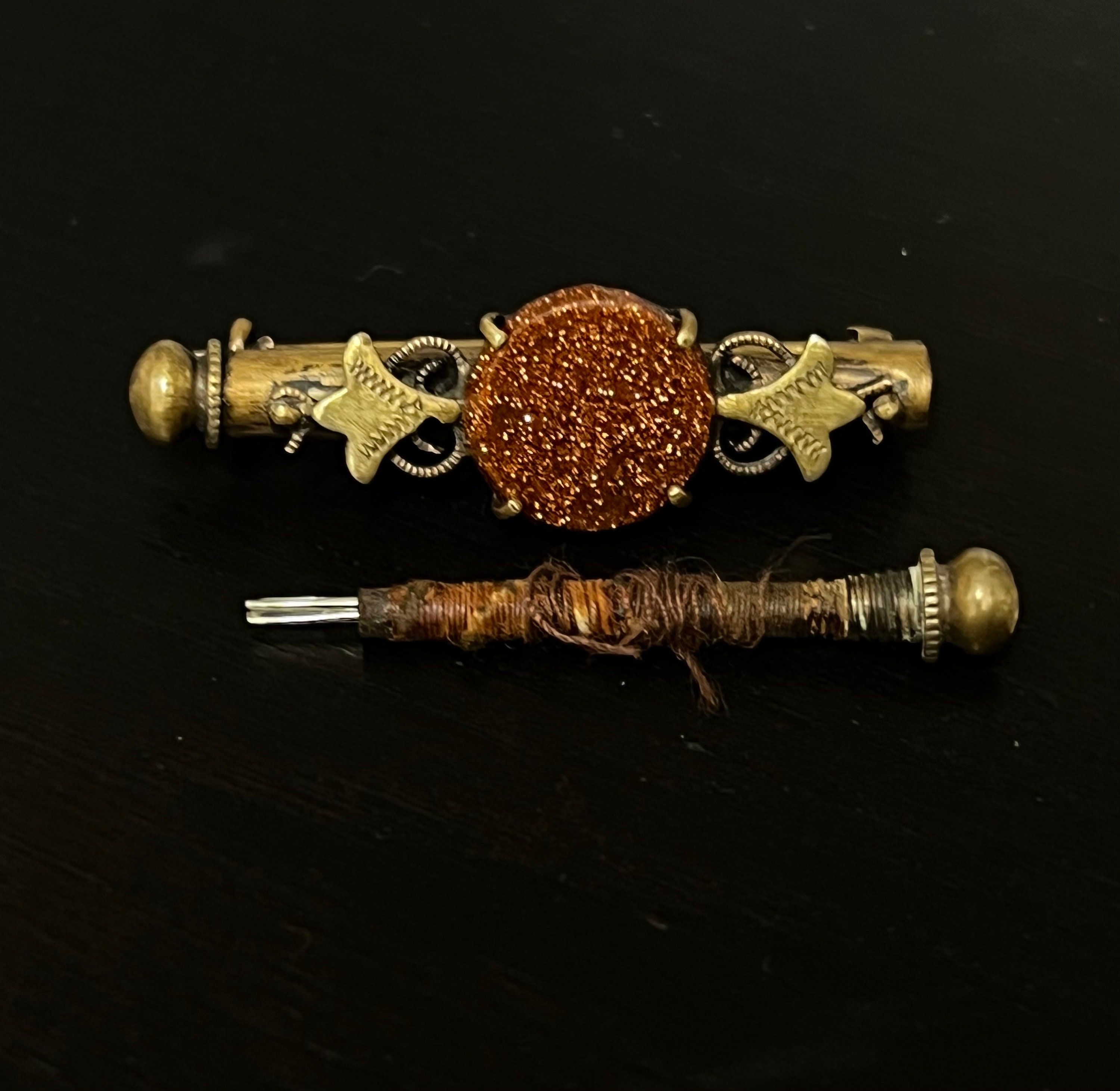 A Very Rare and Special Victorian Sand Stone Nanny Brooch . Etsy