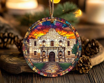 Texas Alamo Ornament