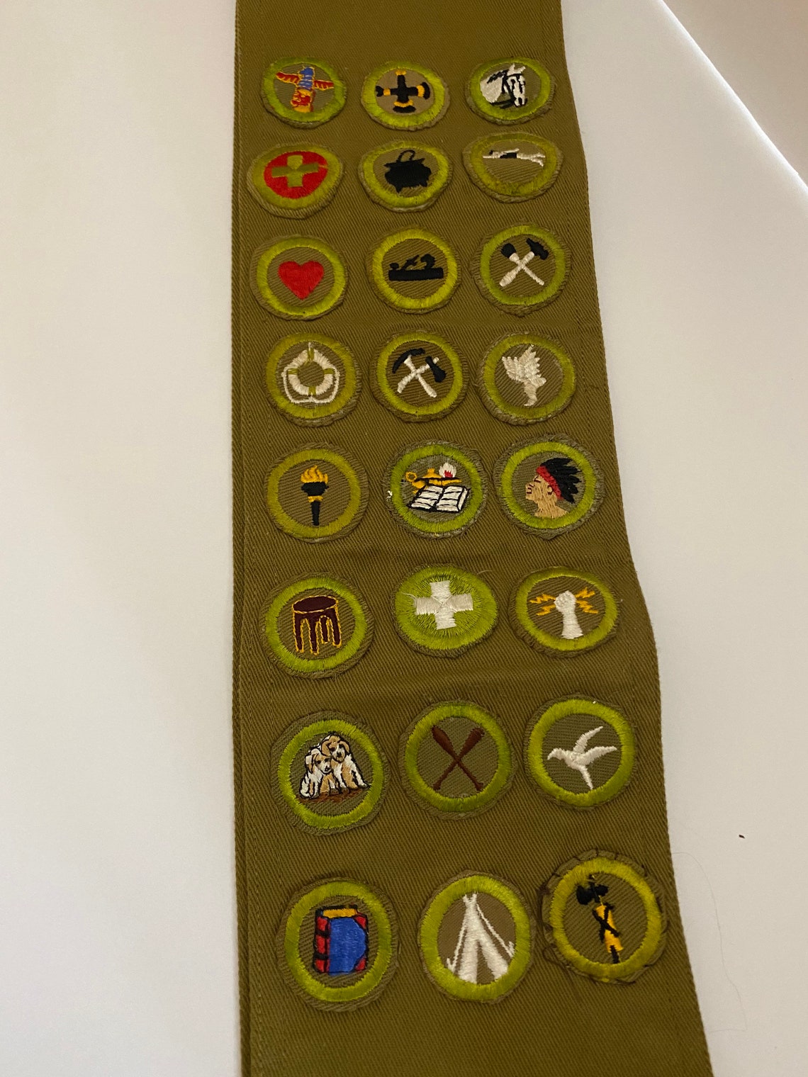 Vintage Boy Scout Sash with 24 Badges. Etsy