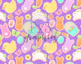 Easter cookies seamless file / seamless paper