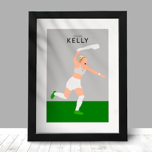 Chloe Kelly England Football Illustation Print - Lionesses