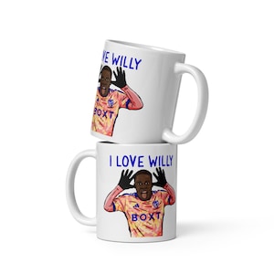 Taza de Willy Gnonto del Leeds United (325 ml) - Fútbol - Premier League - LUFC