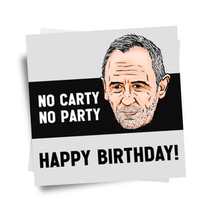 Cartão de aniversário engraçado do Hull FC, tema John Cartwright - Rugby League - Cartão de felicitações