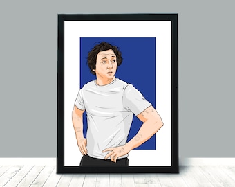 Jeremy Allen White - The Bear illustration print