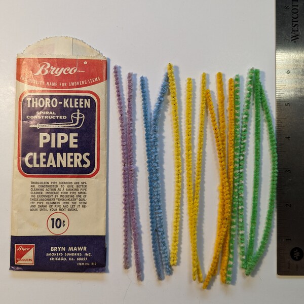 Vintage Pipe Cleaner Etsy