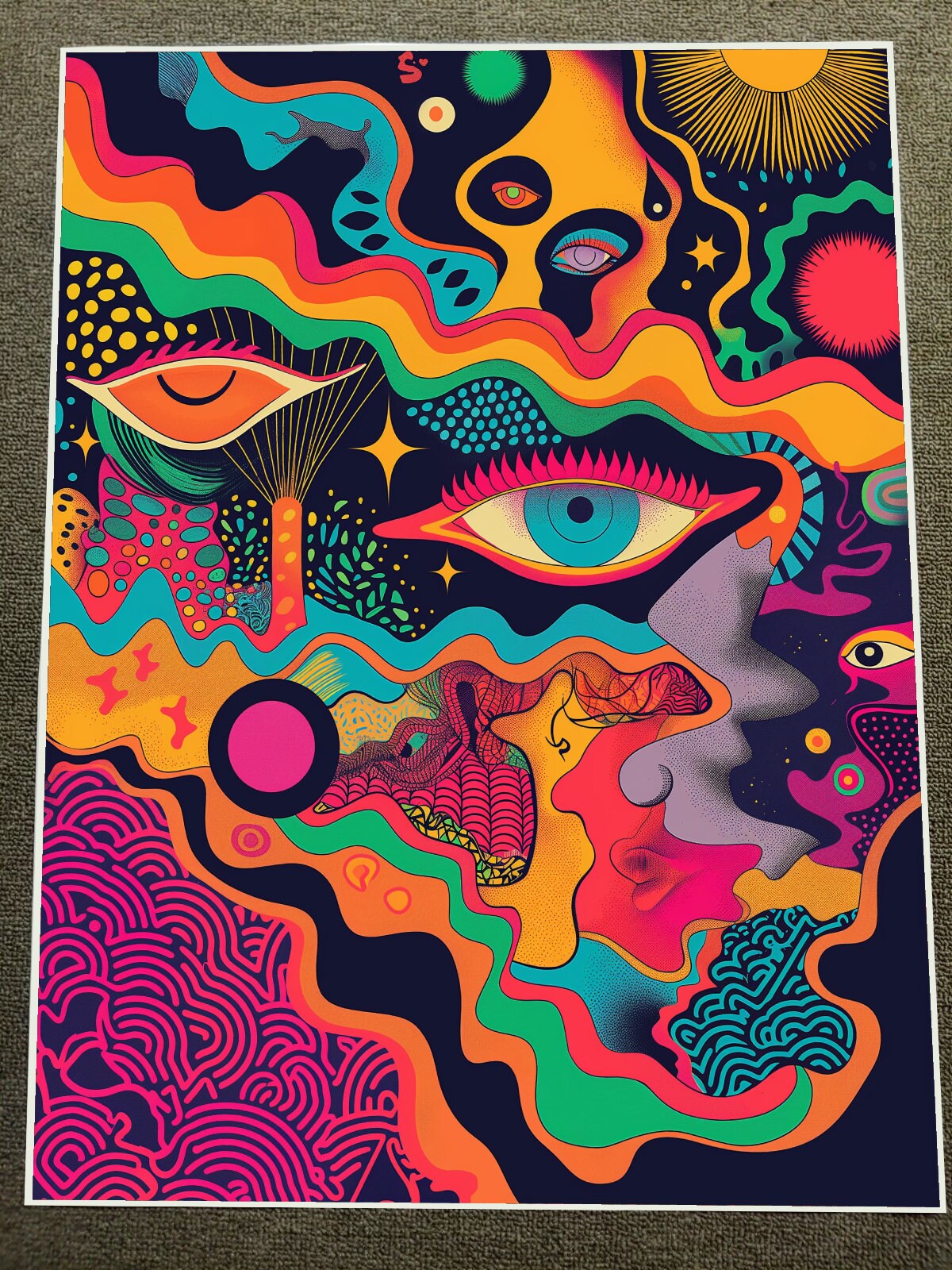 サイケデリック・アート 1968年洋書 Abdul Mati Klarwein