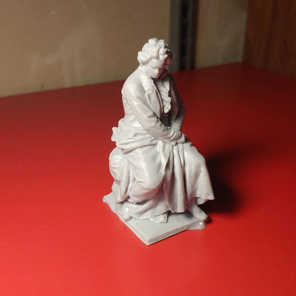 Ludwig Van Beethoven Resin Sculpture
