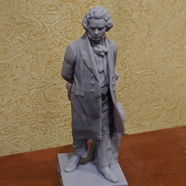 Ludwig Van Beethoven Resin Sculpture
