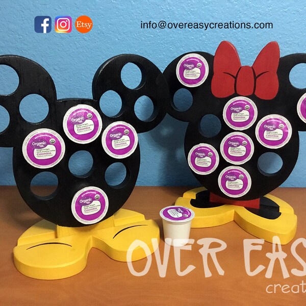 Mickey K Cup Holder Etsy