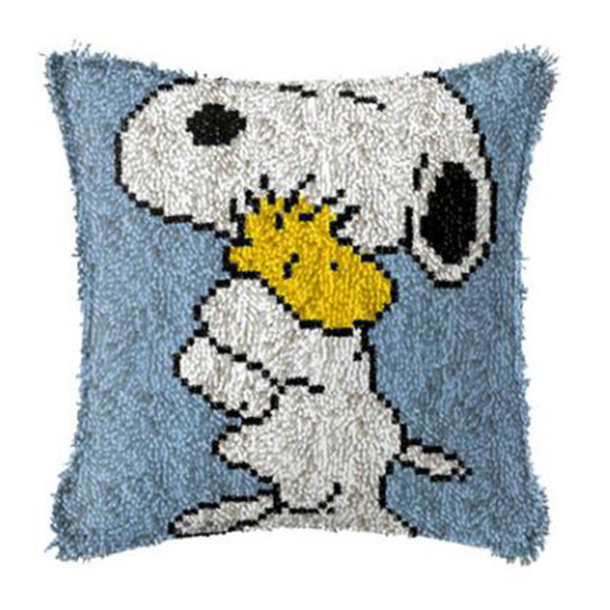 Latch Hook Kit Snoopy Pillowcase Kit Etsy Canada