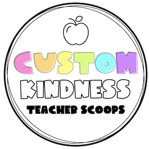 Teacher Scoop with Custom Pencil Pouch