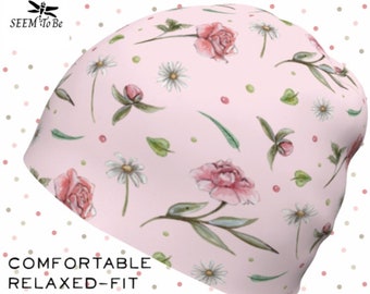 Daisies and Roses Beanie