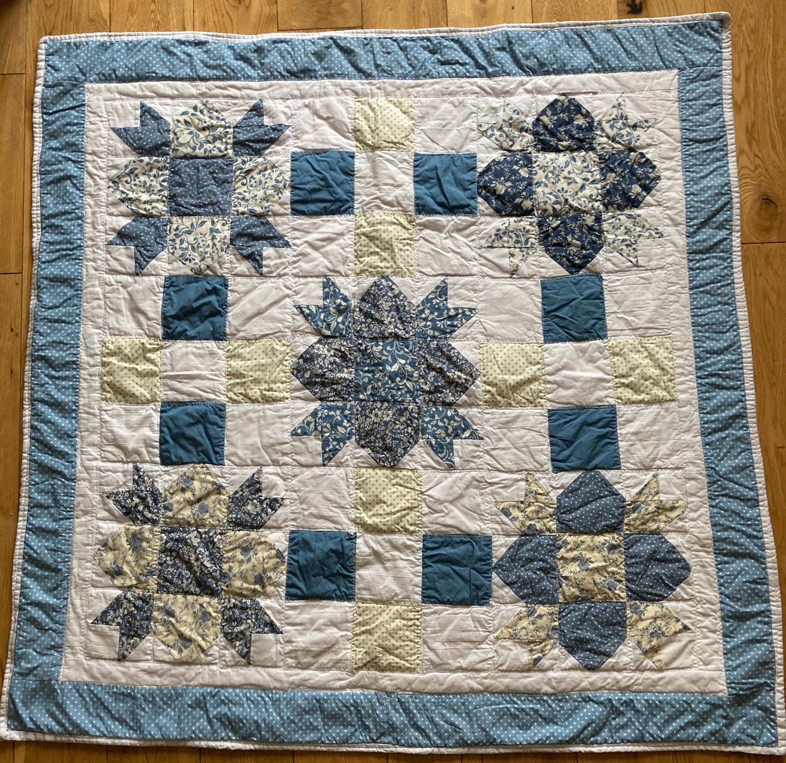 Patchwork Quilt Weathervane 40 square Etsy