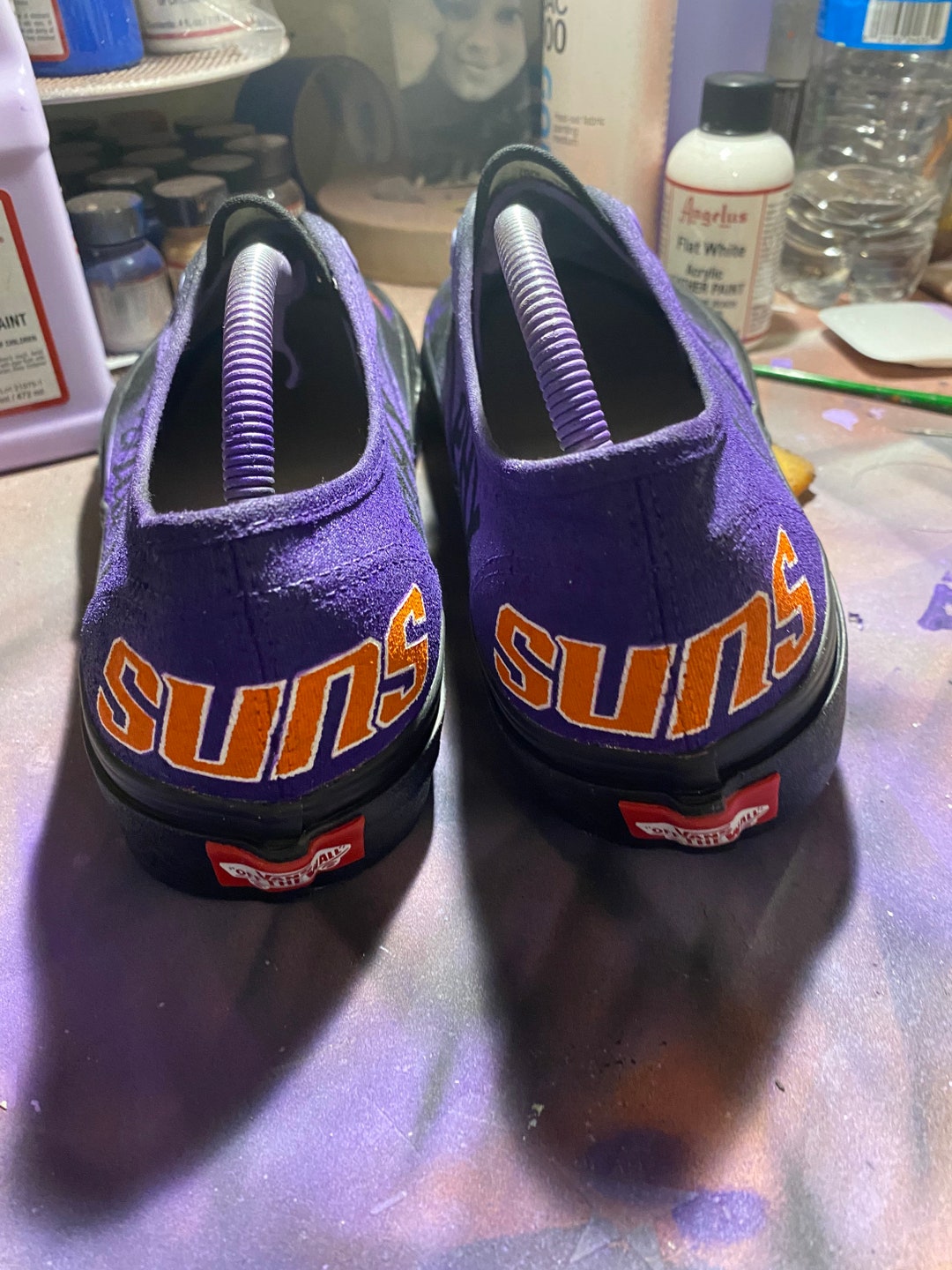 Phoenix Basketball Custom Shoes Suns Valley