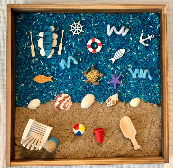 Summer / Beach Sensory Bin Kit