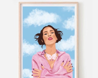 The Olivia Print | Olivia Rodrigo Print | Digital Print