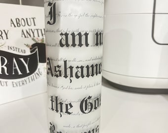 Romans 1:16 25 Oz Frosted Cup
