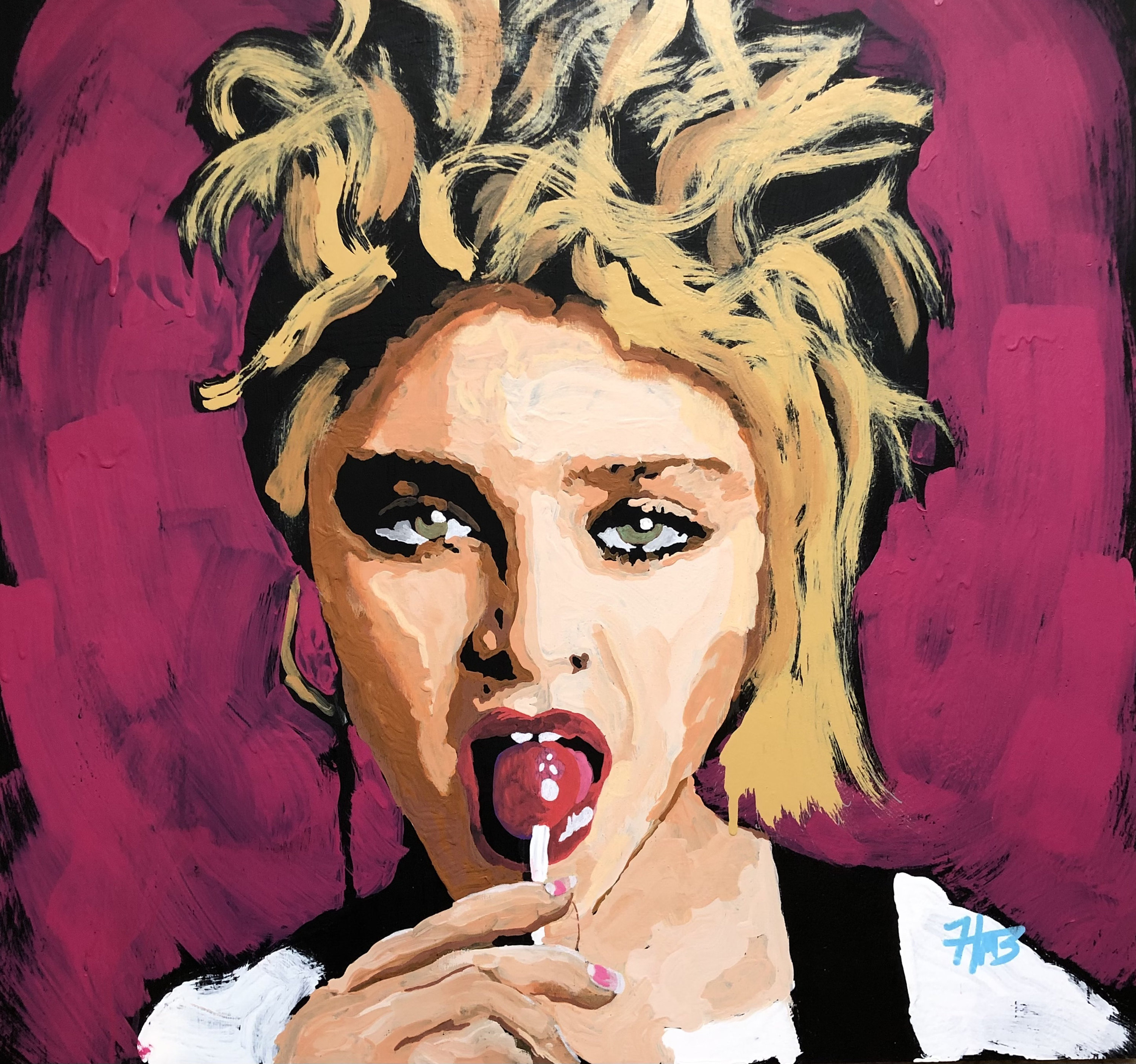 Ansættelse kradse røveri Madonna Pop Art Portrait Digital Download Printable Wall - Etsy