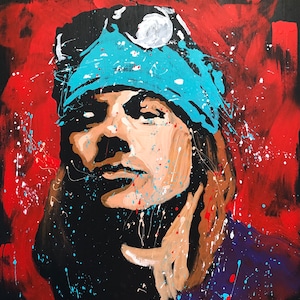 Axl Rose Pop Art Poster