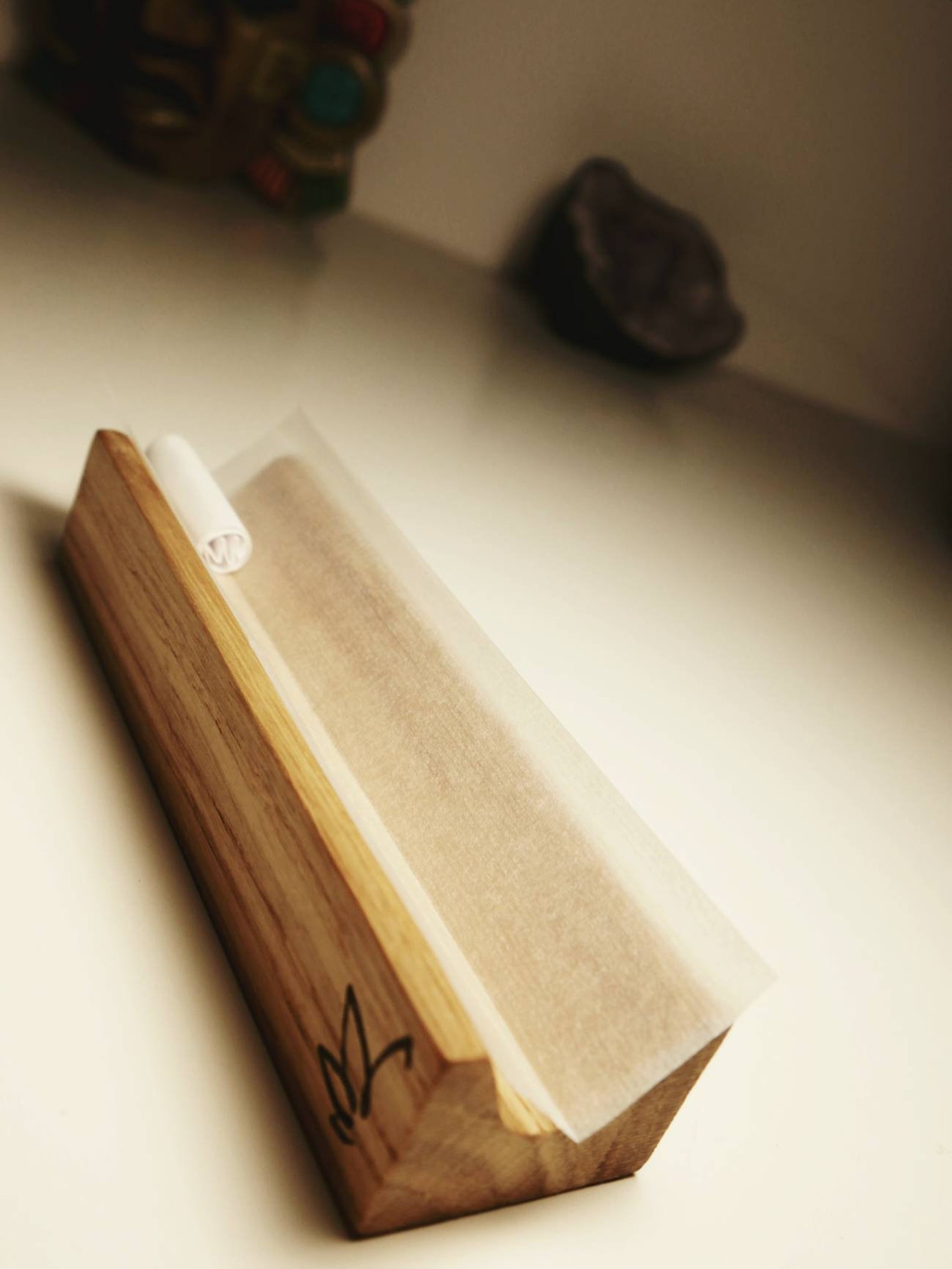 Blunt Rolling Holder Joint Rolling Tray Wooden Holder Etsy