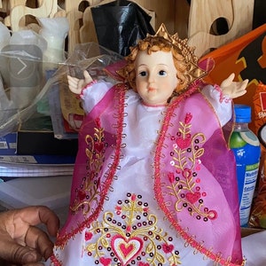 NIÑO DIOS VESTIDO De Gala En Rosado vestido De Niño Dios - Etsy NIÑO DIOS VESTIDO De Gala En Rosado vestido De Niño Dios - Etsy