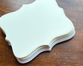 20 tarjetas de diario troqueladas Top Note con sentimiento