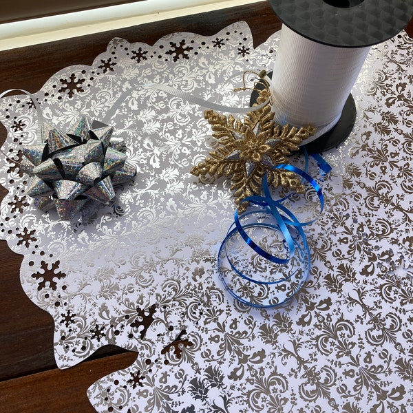 Silver Table Mats Etsy