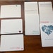 Flat Note Cards, Stamped Note Cards, Stationary, Journal Notes ...
